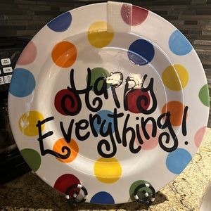 Coton Colors Happy Everything Large platter